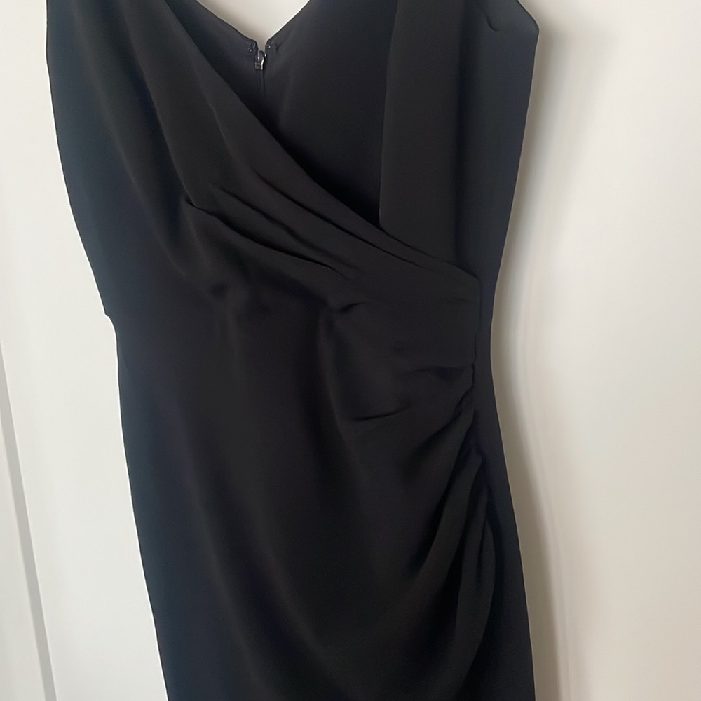 Jordan Ruched Side Slit Gown - Picture 5 of 15